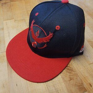 Pokémon Go Team Valor Embroidered Snapback Style Cap